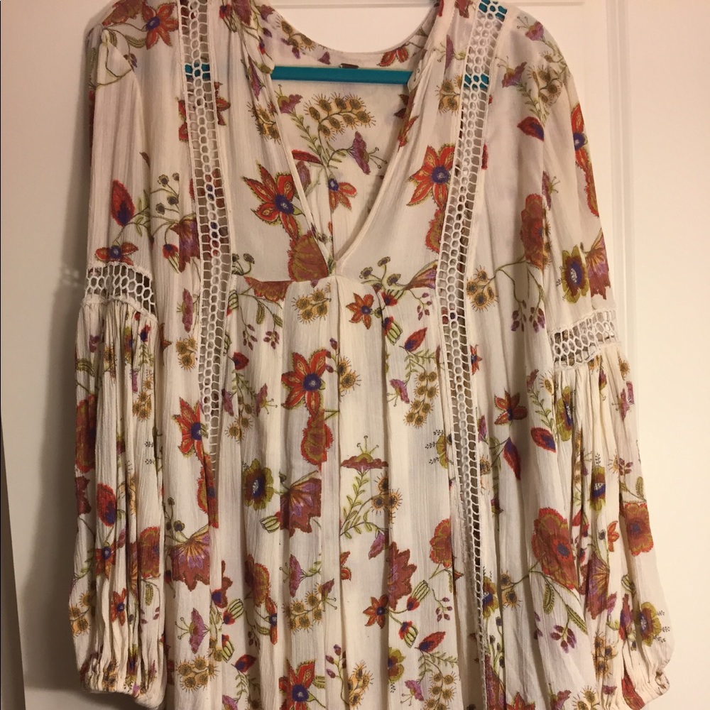Free people floral tunic